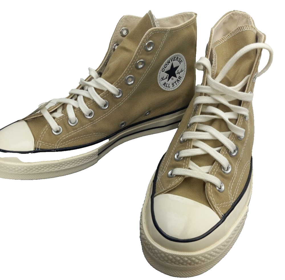 CONVERSE CHUCK 70s HIGH CHUCK TAYLOR SHOES BROWN/TAN  WOMENS SZ 9.5